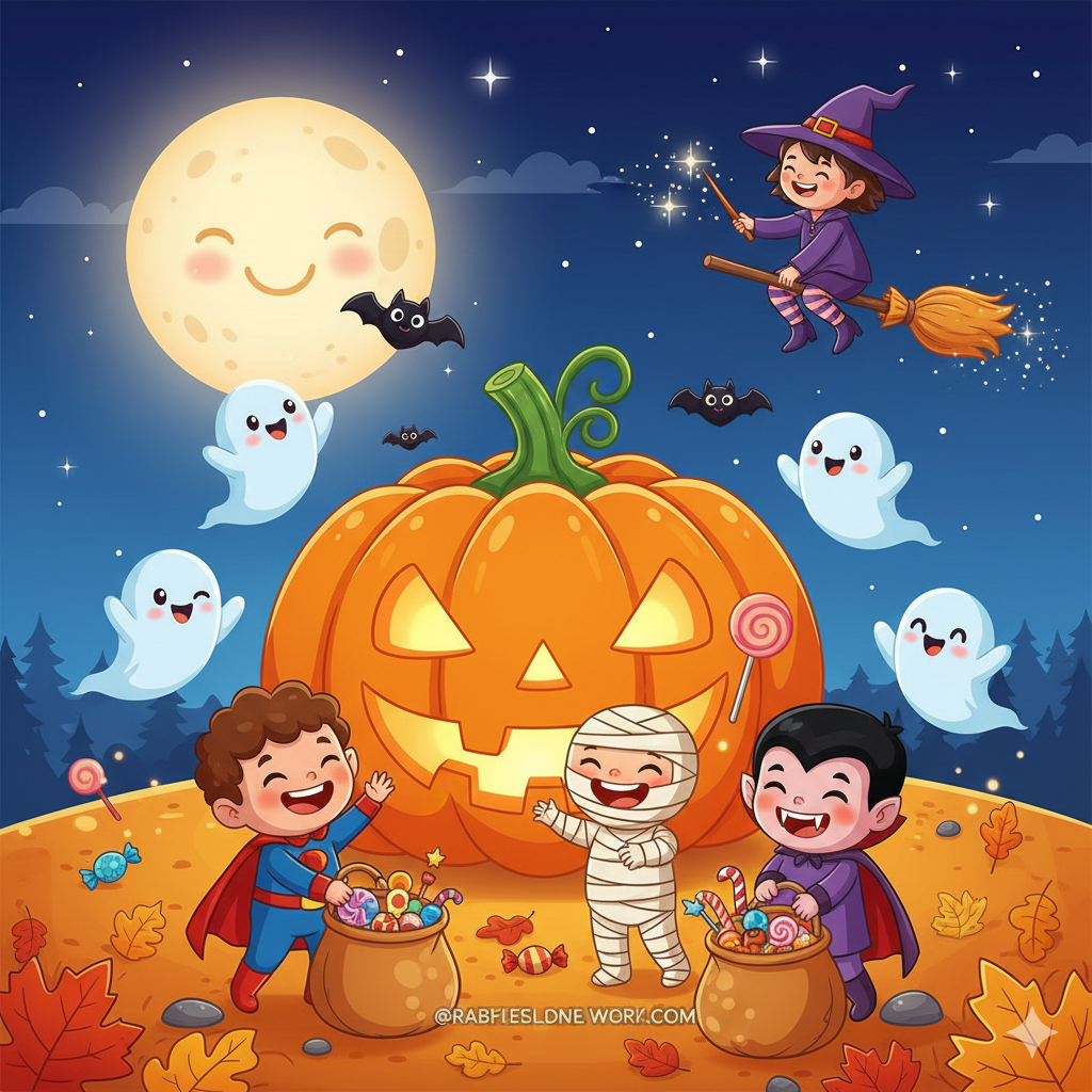 Halloween Jokes and Riddles for Kids 🎃🧩