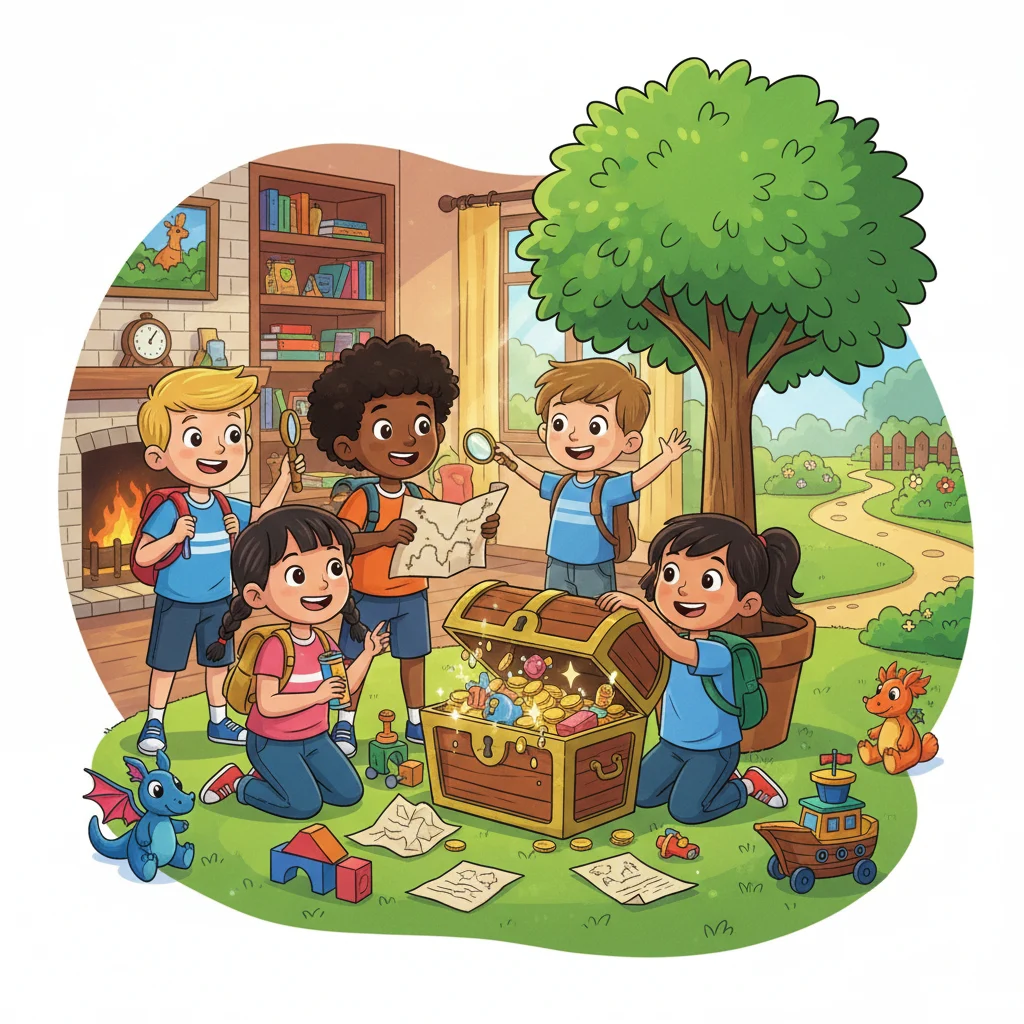 treasure hunt riddles for kids