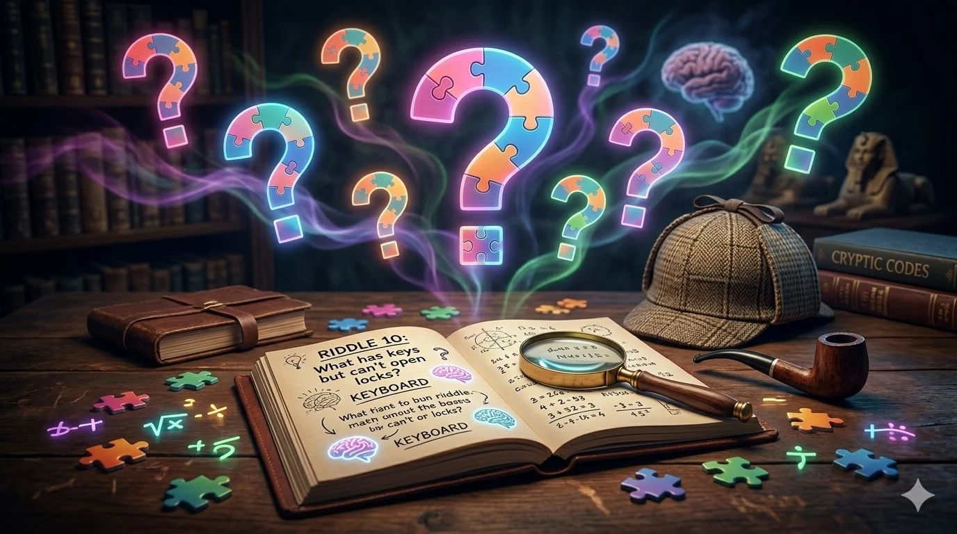 Mystery Riddles for Adults 🧩