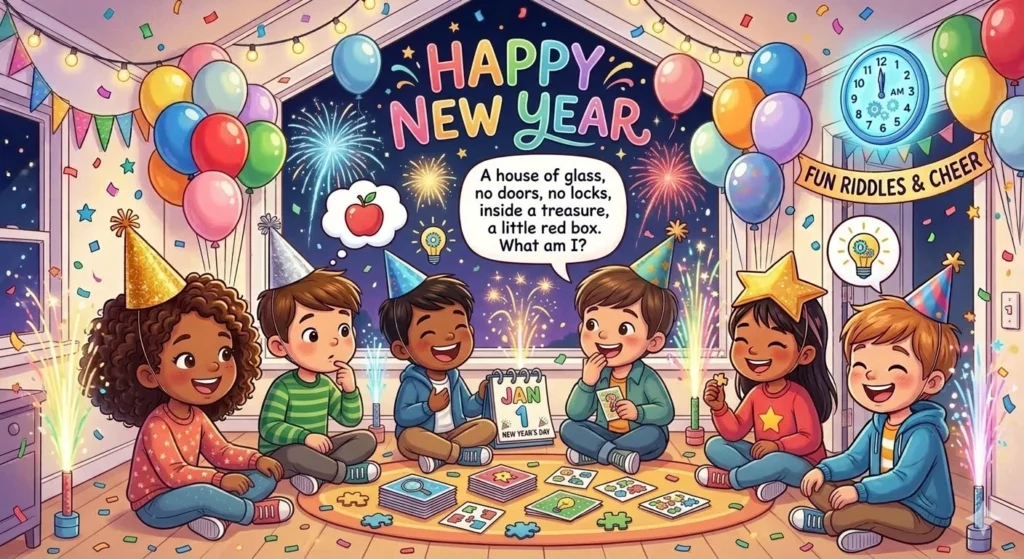new years riddles for kids
