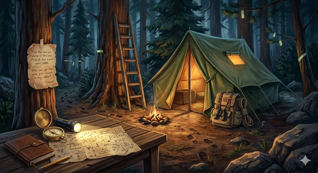 riddles for scavenger hunt outside