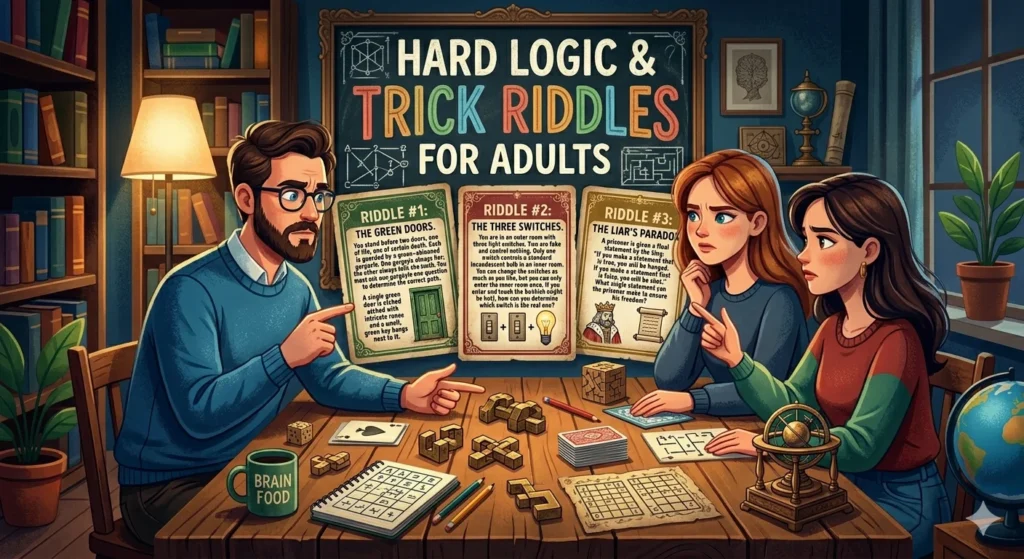 fun math riddles for adults