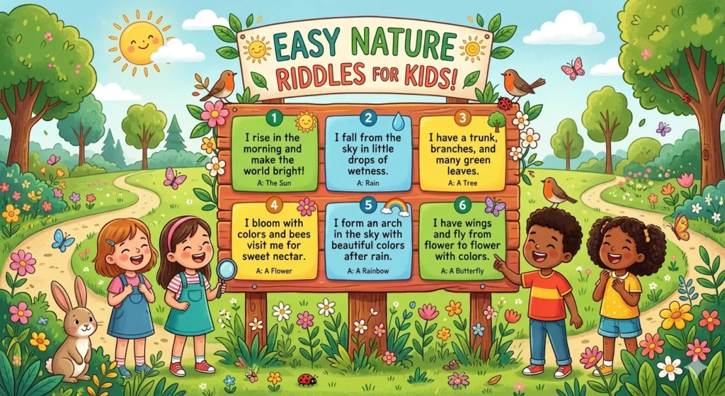 Nature Riddles For Kids