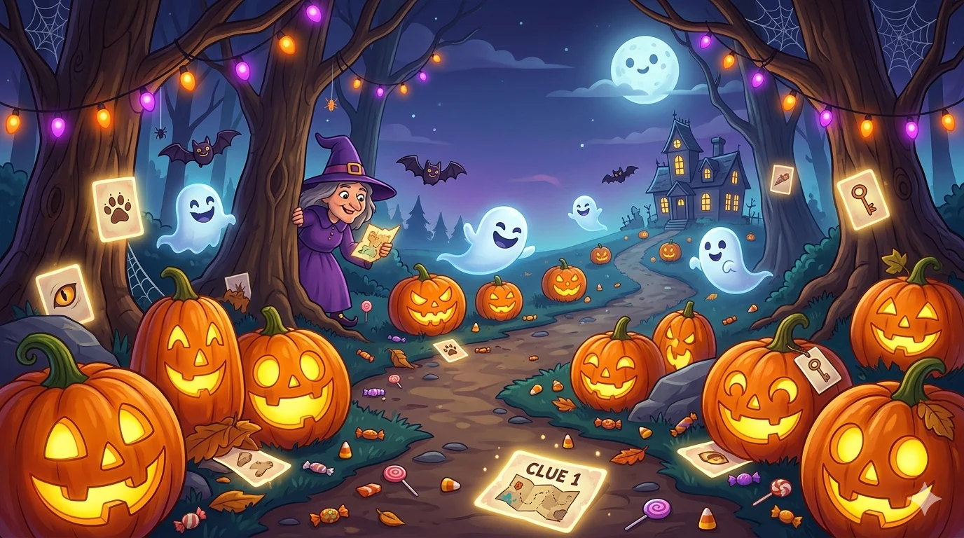 Halloween Riddles For Scavenger Hunt