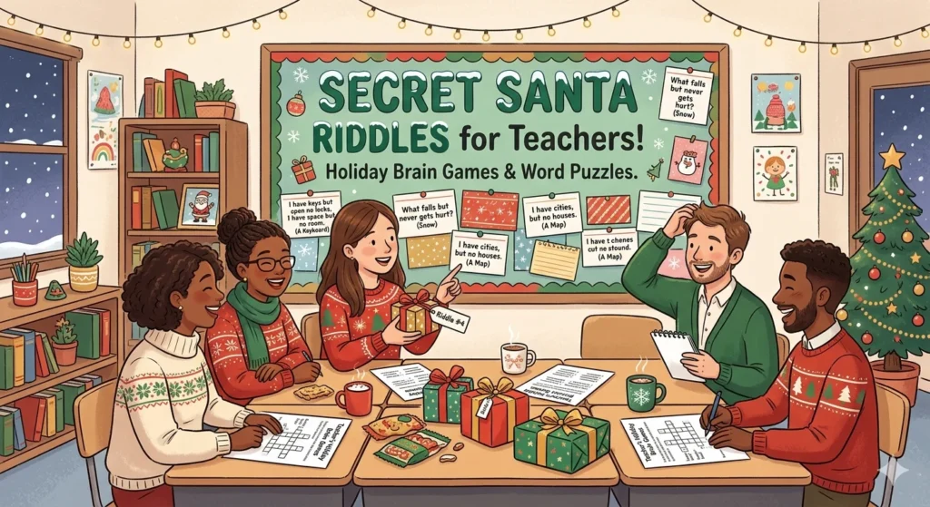 Secret Santa Riddles for Teachers