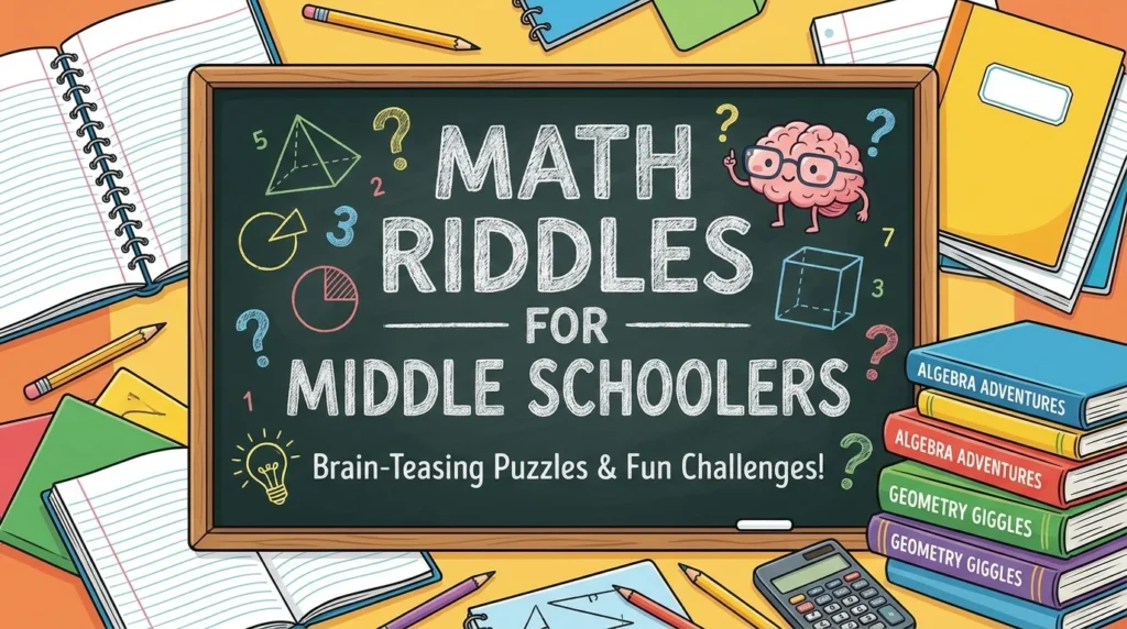 Math Riddles For Middle Schoolers