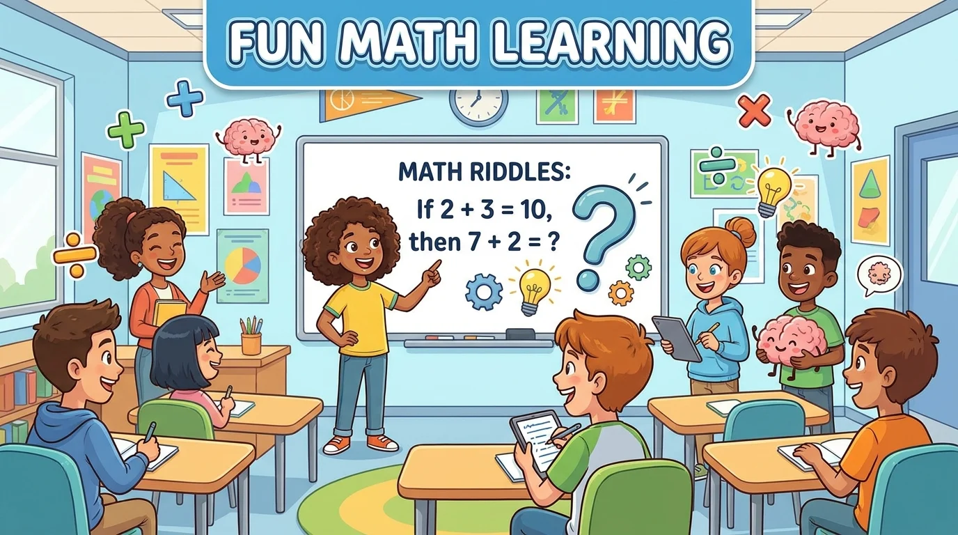 Math Riddles For Middle Schoolers