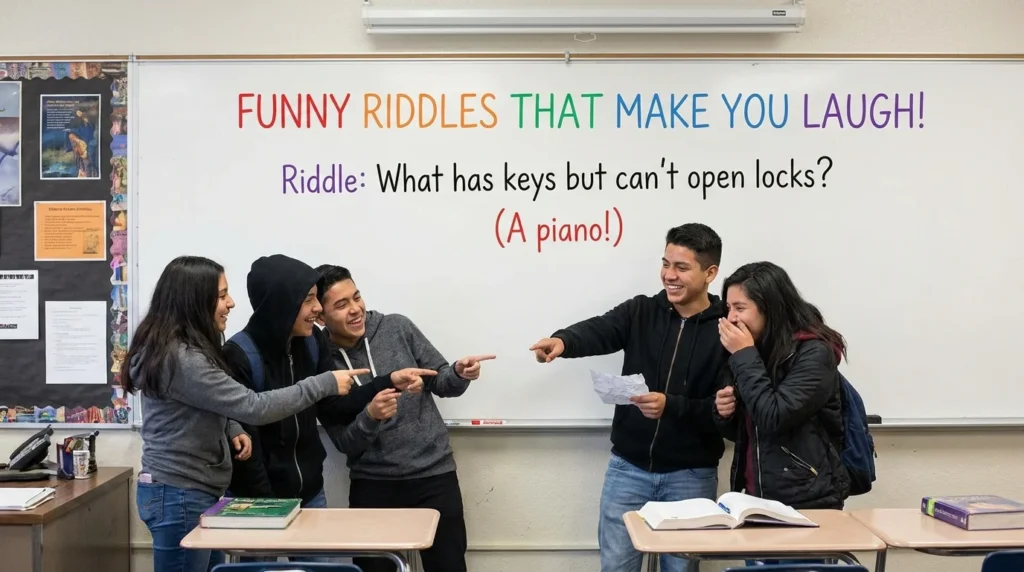 Funny Riddles For High School Students