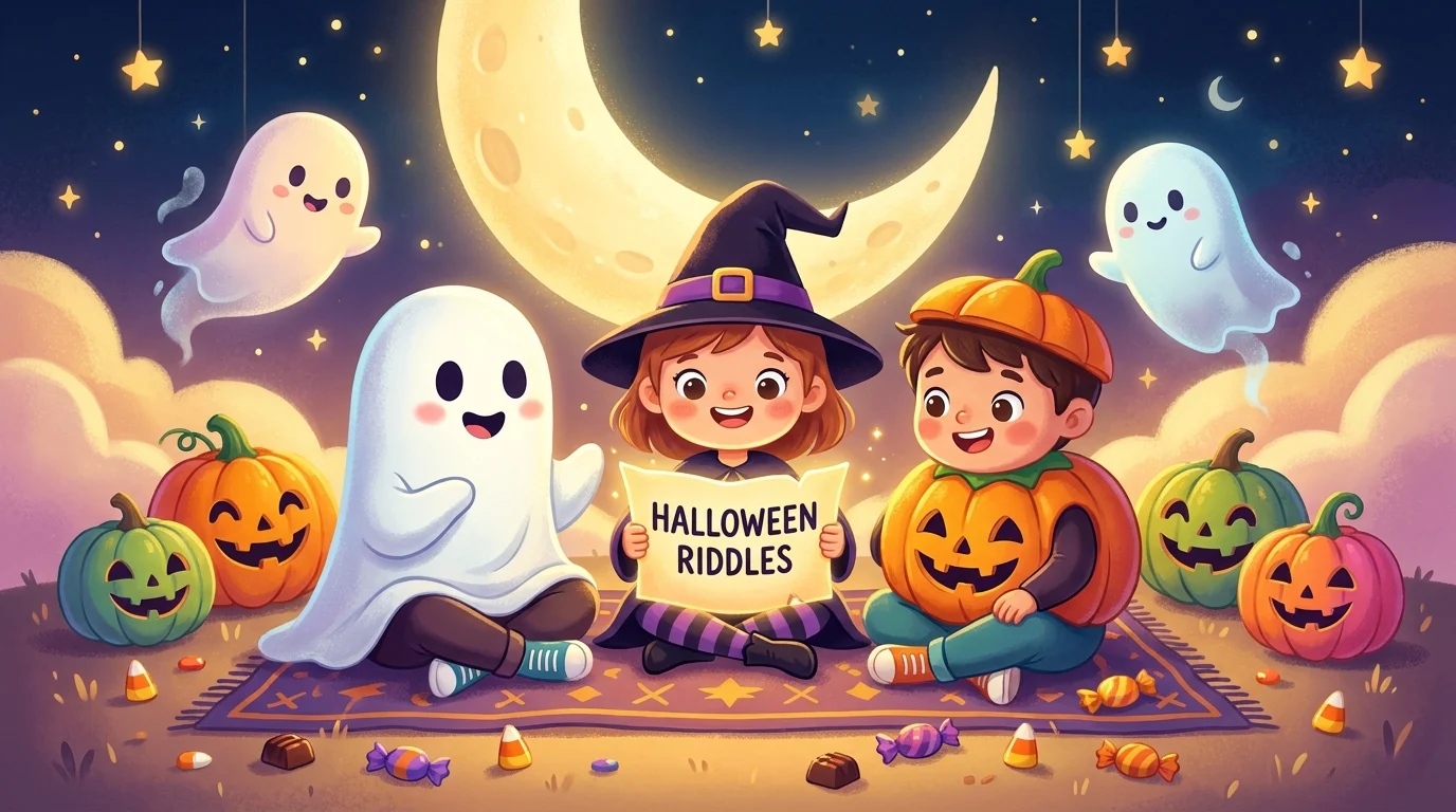 riddles for kids halloween