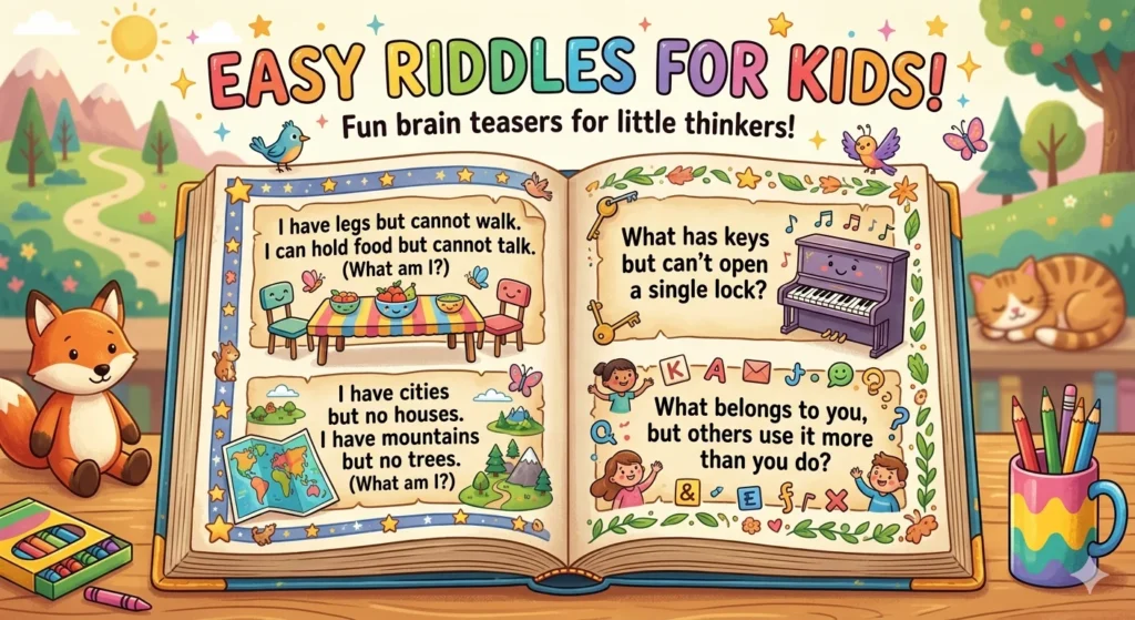 riddles for kindergartners