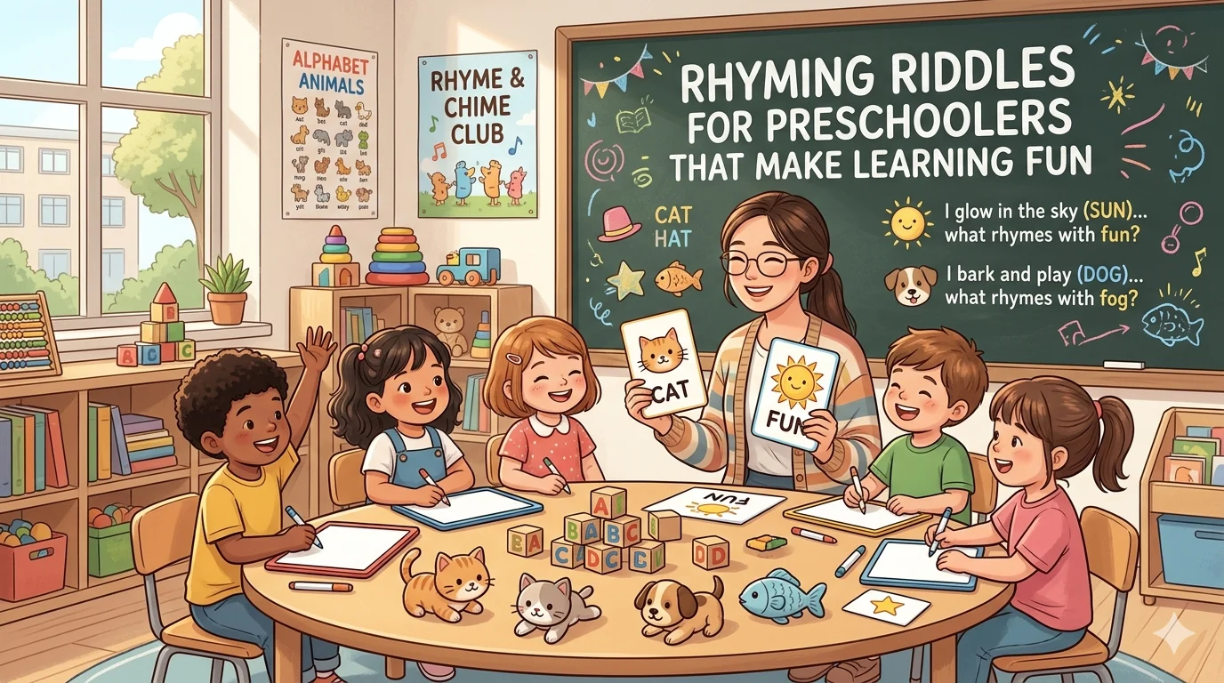 rhyming riddles for preschoolers
