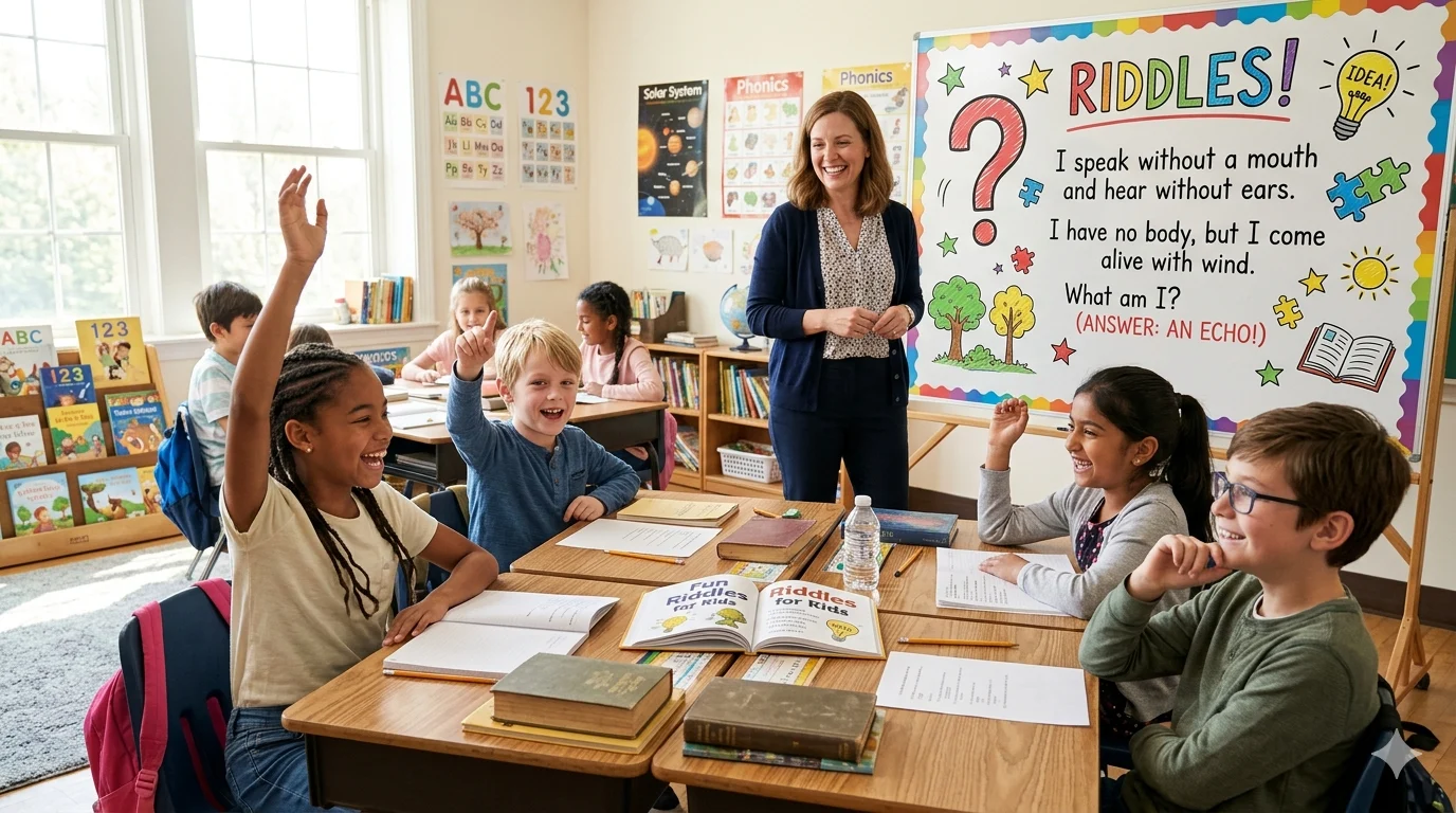 riddles for children in english