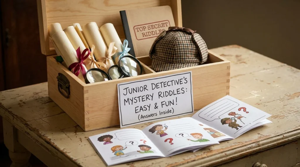 murder mystery riddles for kids with answers
