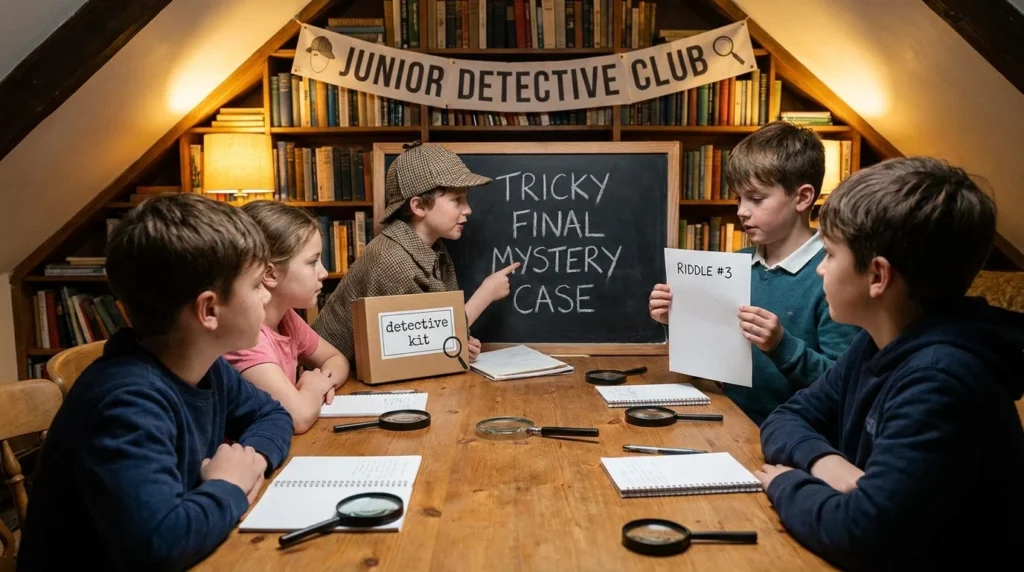 murder mystery riddles for kids with answers