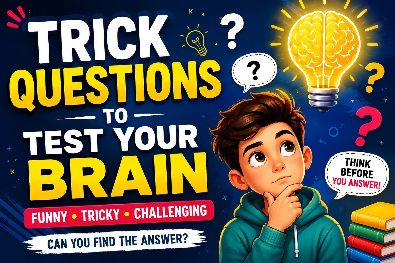 trick questions to test your brain