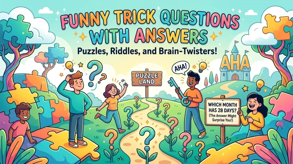 trick questions for friends