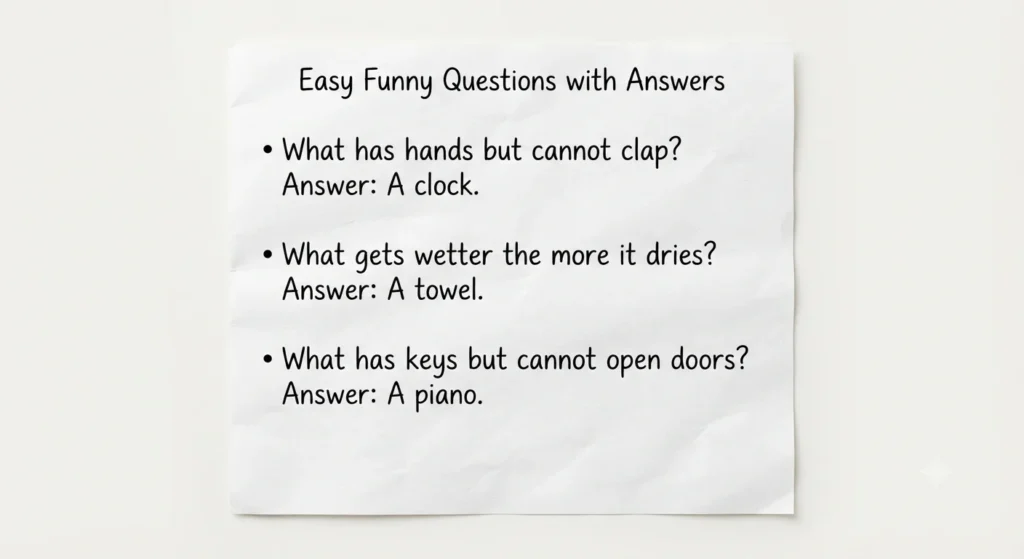 funny questions with answers