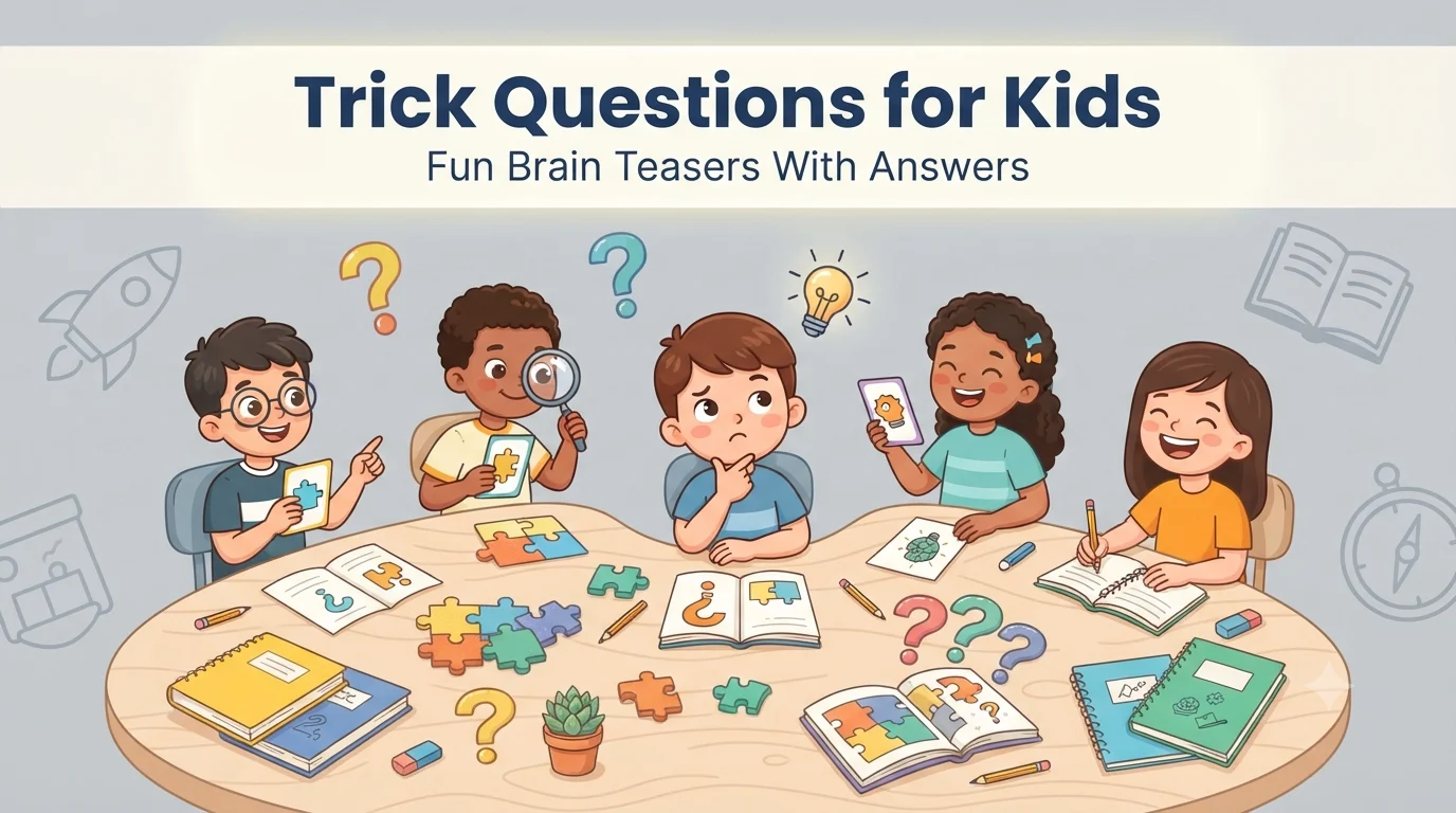 trick questions for kids