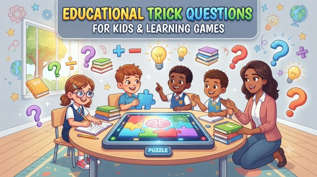 trick questions for kids