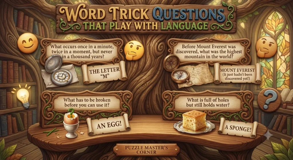 clever trick questions