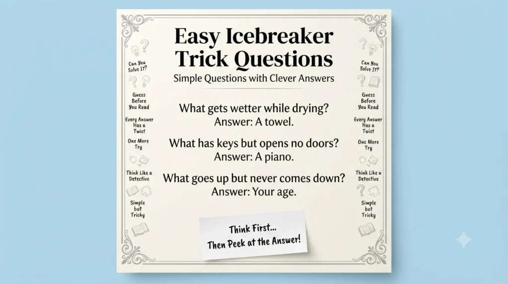 icebreaker trick questions