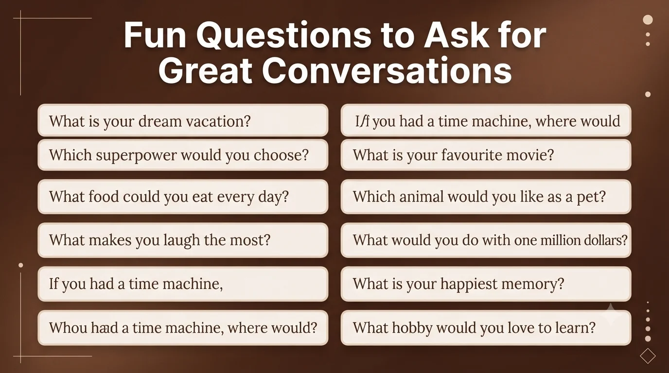 fun questions to ask