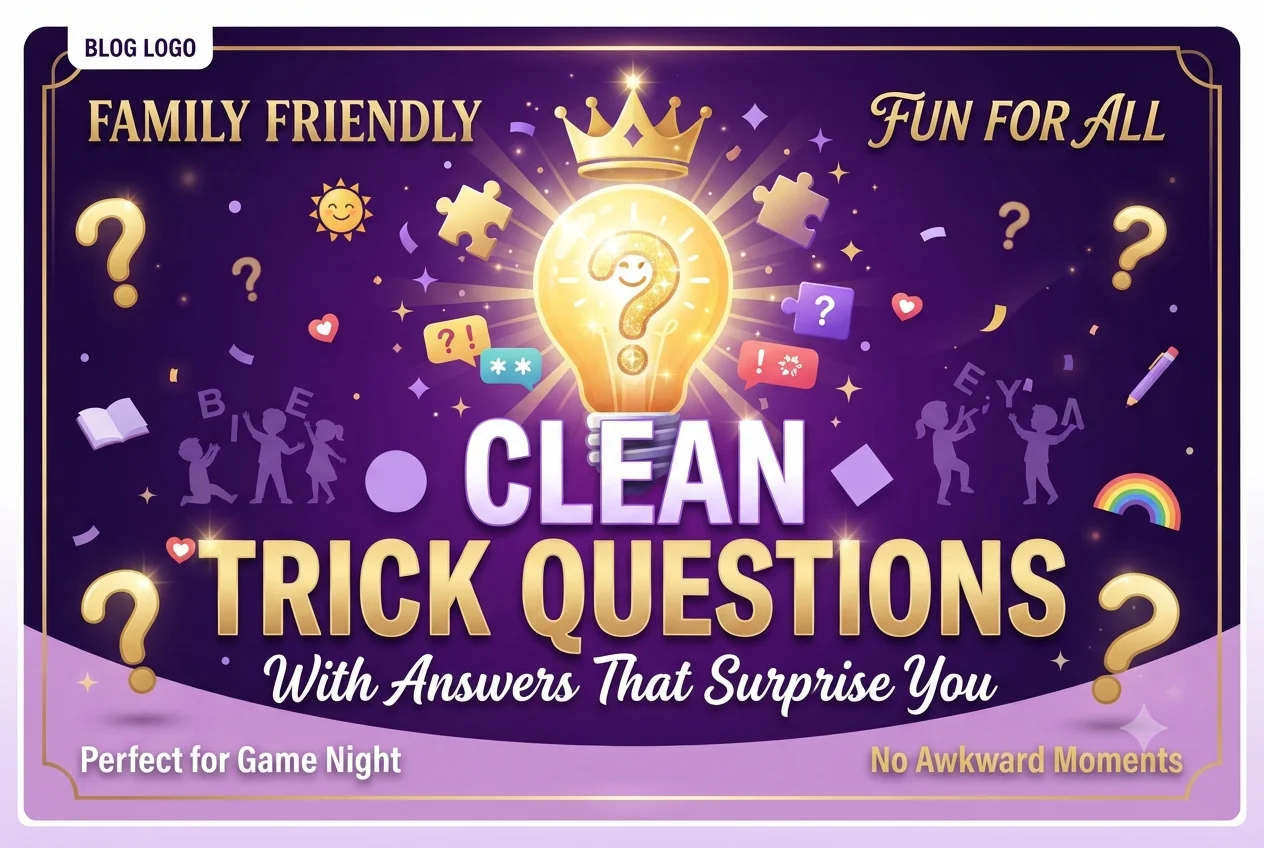 clean trick questions