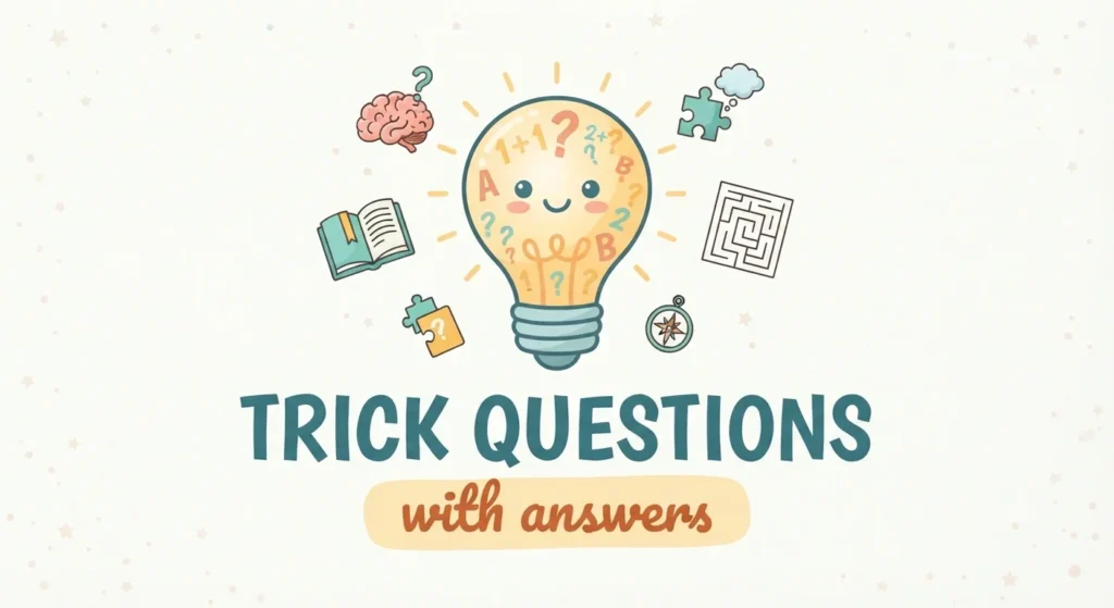 printable trick questions with answers