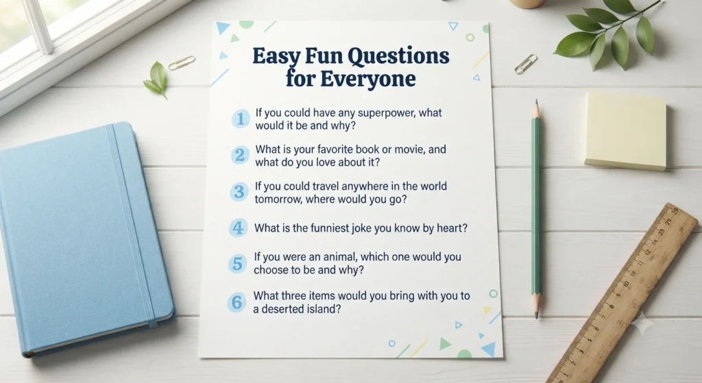 fun questions to ask