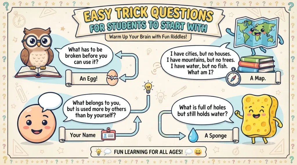 trick questions for students