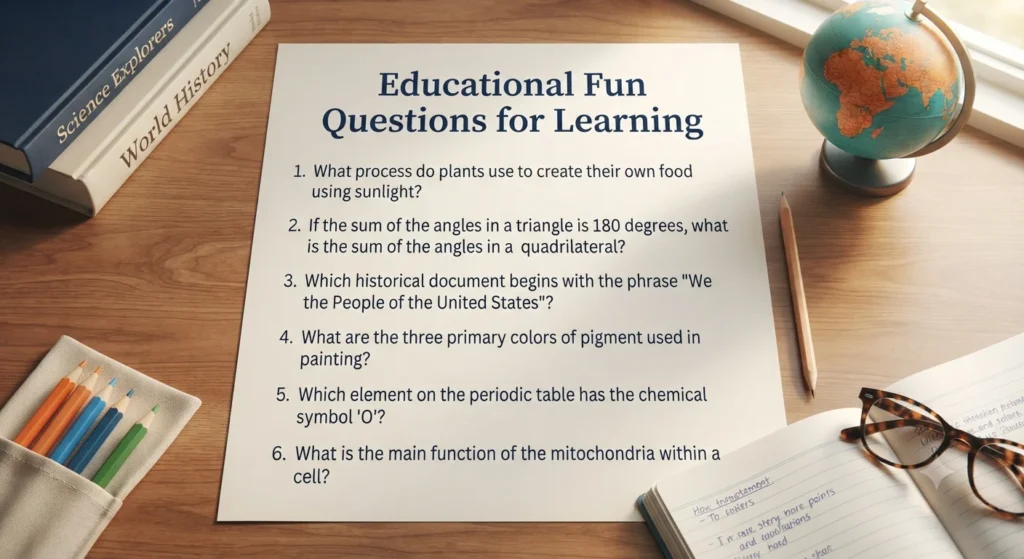 fun questions to ask
