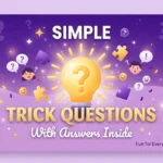 simple trick questions