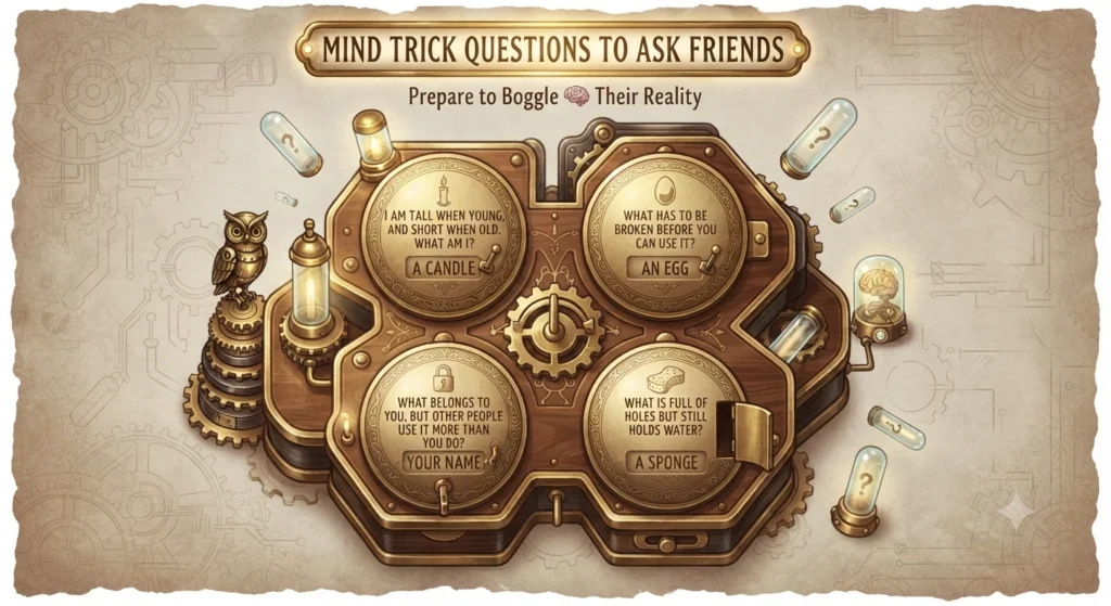 trick questions to ask friends